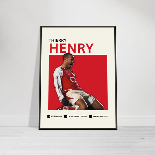 Thierry Henry Arsenal Print