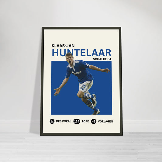 Klaas-Jan Huntelaar Schalke 04 Print