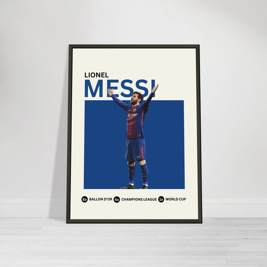 Lionel Messi FC Barcelona Print