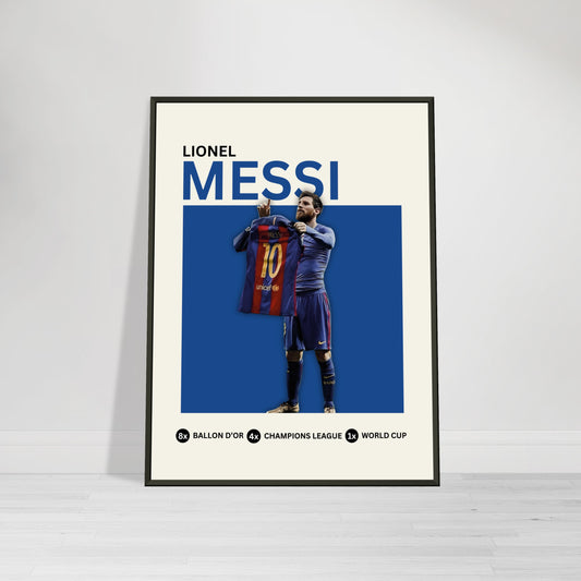 Lionel Messi Barcelona Print