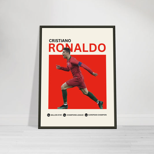 Cristiano Ronaldo Portugal Print