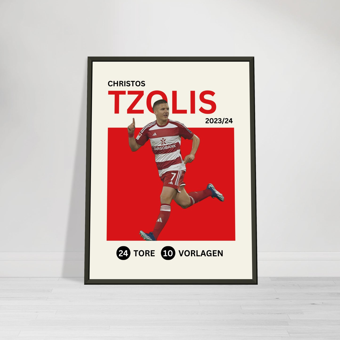 Christos Tzolis 2023/24 Fortuna Düsseldorf