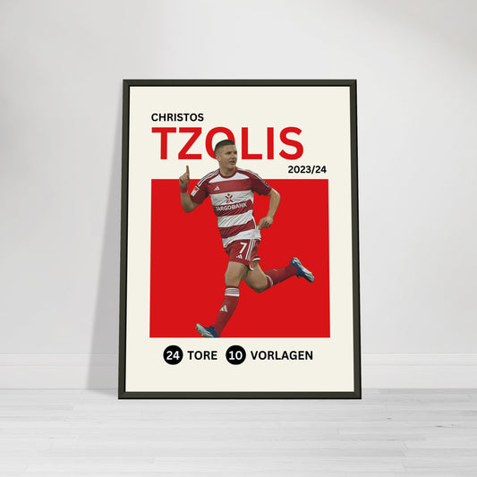 Christos Tzolis 2023/24 Fortuna Düsseldorf