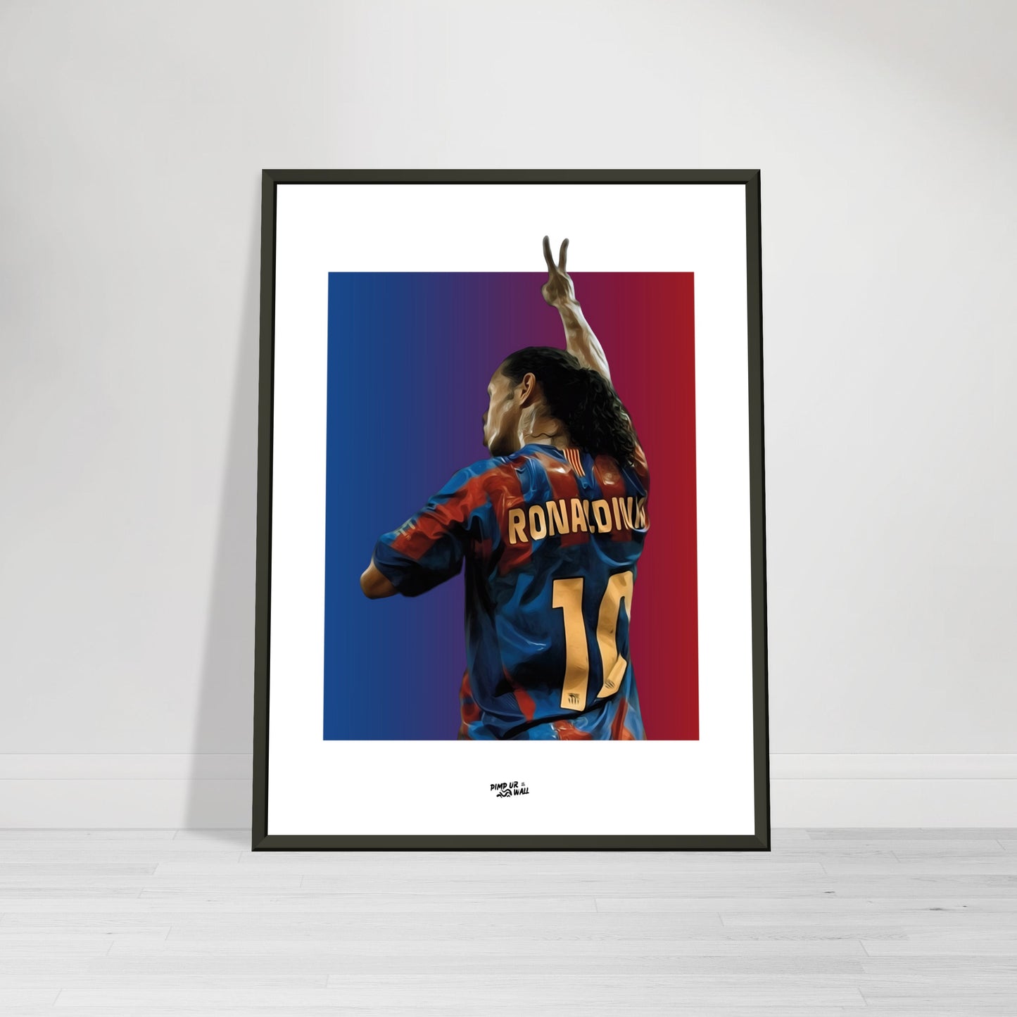 Ronaldinho at a corner for FC Barcelona